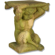 Pan Boy Holding Pillow Outdoor Statue (20 - Inch)