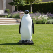 Penguin Garden Statue (72 - Inch) Side Angle