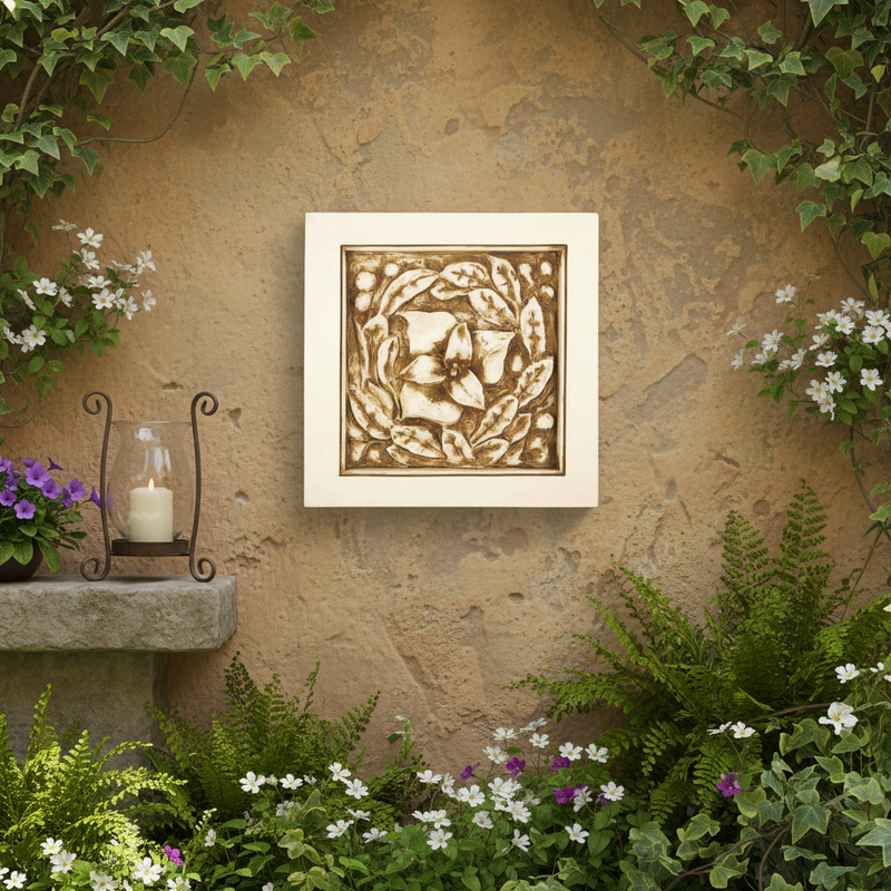 Carnation Remnant with Frame (16.0 - Inch) Side Angle