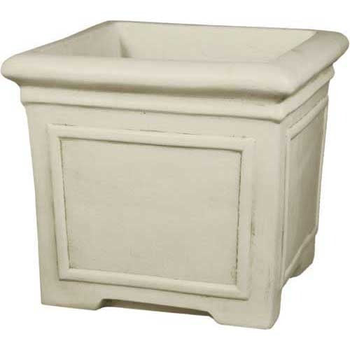 Square With Line Pot 18 Outdoor/Indoor Statue