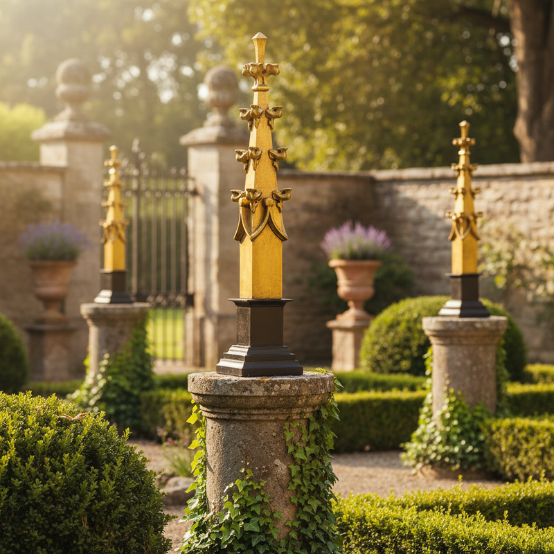 Gothic Finial Outdoor Statue (25-Inch)