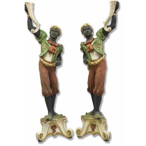 Black Moore Set Full Color Statue (69 - Inch)