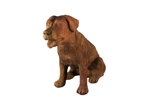 Old Barney Dog Statue (19 - Inch)