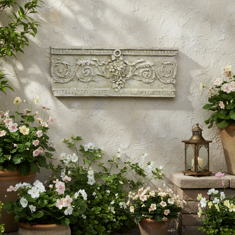 Grape Remnant Plaque Theresa (2.0 - Inch) Side Angle