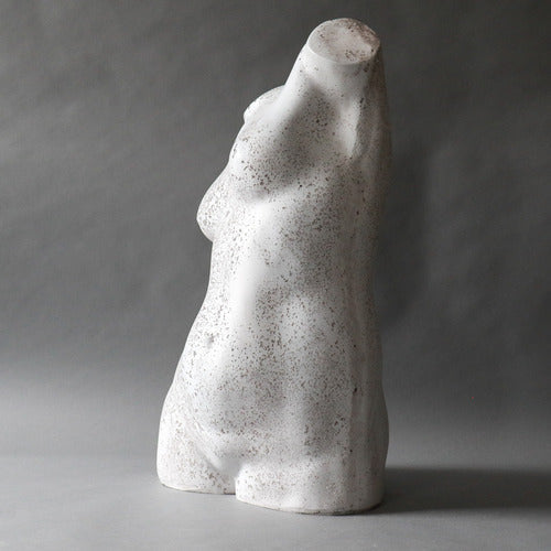 Female Twisted Torso Statue (24 - Inch) Side View