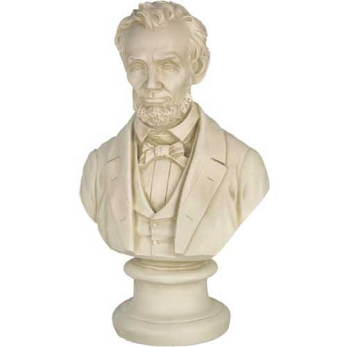 Abe Lincoln Bust 18 Outdoor/Indoor Statue