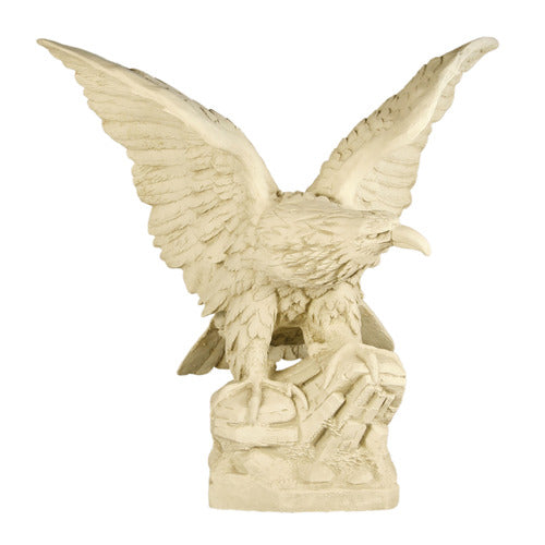 Eagle Bird Garden Statue Facing Left (40-Inch)