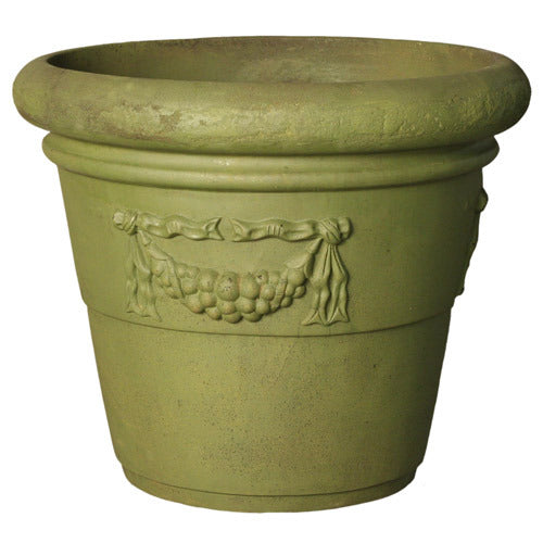 24  Garland Pot 20.5 H  (R) Outdoor/Indoor Statue
