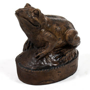 Bitty Frog Statue (4 - Inch) Side Angle