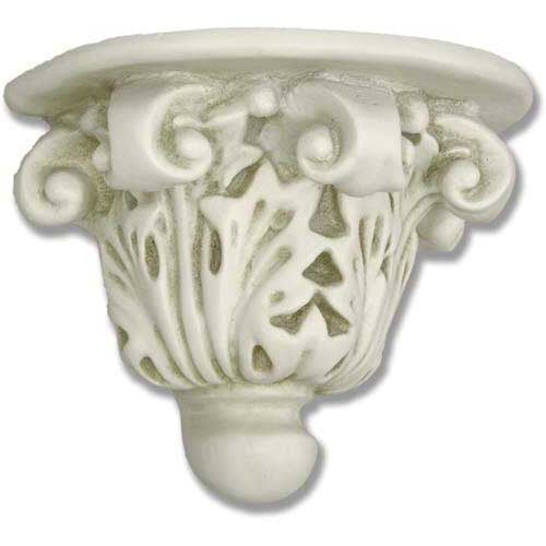 Stone Button Brkt Outdoor/Indoor Statue