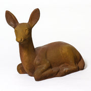 Sitting Deer Fawn Garden Statue (14 - Inch)