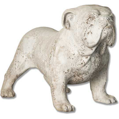 Bulldog Dog Garden Statue (17 - Inch)