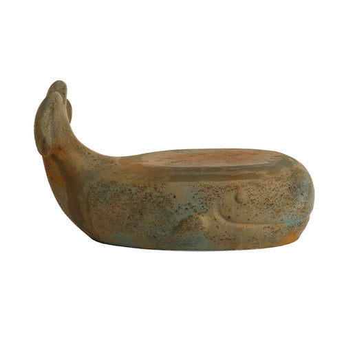 Whale Garden (Bench) (16 - Inch) Side View