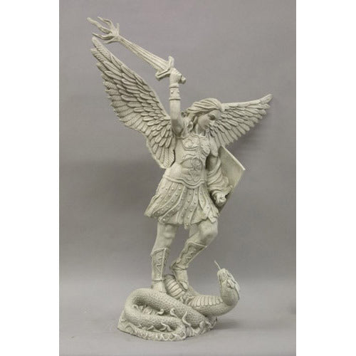 St. Michael W/Sword Fire 38 Outdoor/Indoor Statue