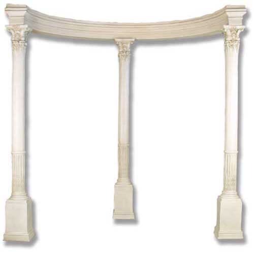 Gazebo Temple III Outdoor/Indoor Statue