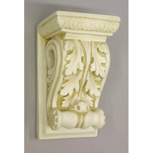Drapery Wood Bracket Outdoor/Indoor Statue