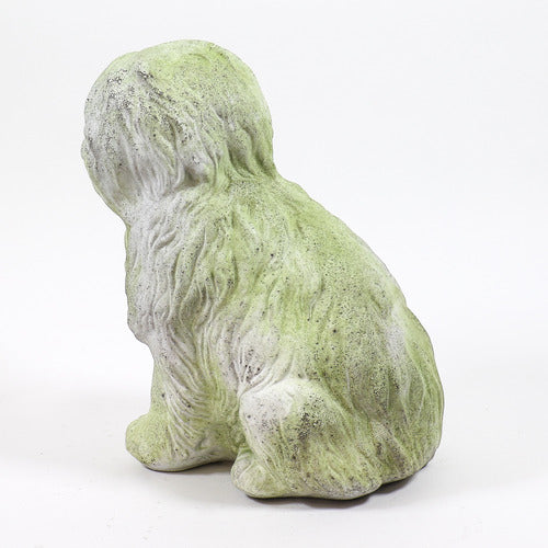 Old English Sheep Dog Garden Statue (17 - Inch) Different Angle