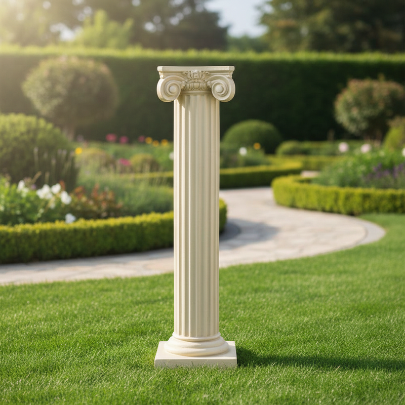 Ionic Fineline Outdoor Statue (15-Inch)