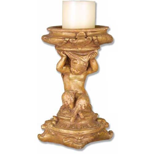 Pam Vase Candleholder Catholic Outdoor Statue (14-Inch)