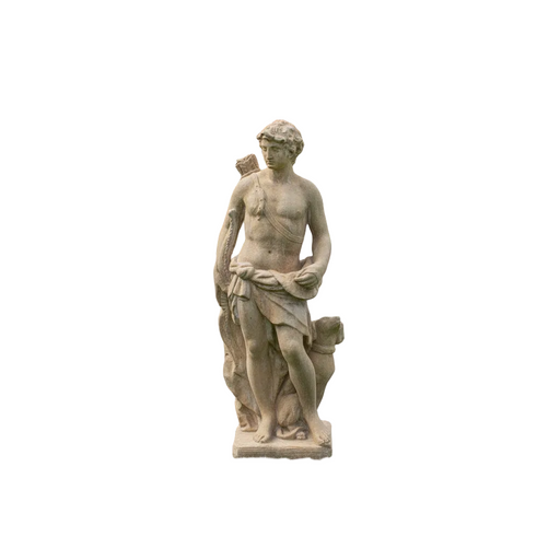 Apollo Of Hunt With Dog Statue (43 - Inch)