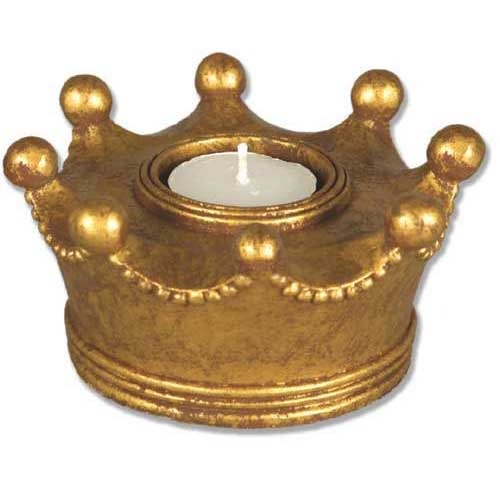 Queen Crown Candleholder Outdoor/Indoor Statue
