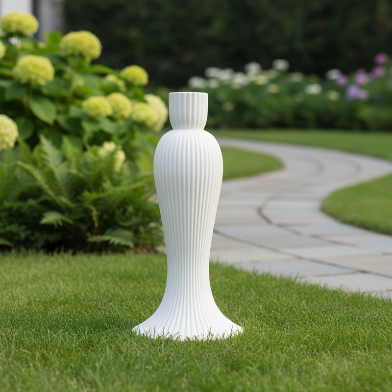 Straight Line Outdoor Statue (24-Inch)