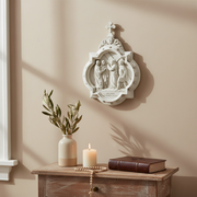 Chapel Wall Plaque Stations of the Cross Number 4 (13.5 - Inch) Side Angle