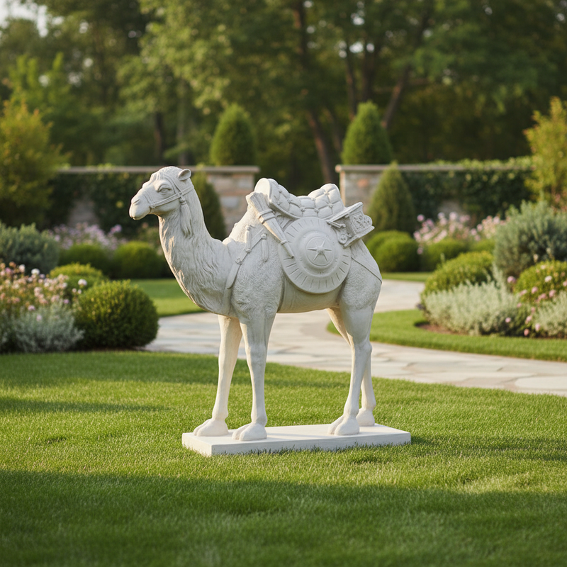 Nativity Garden Statue (28 - Inch) Side Angle