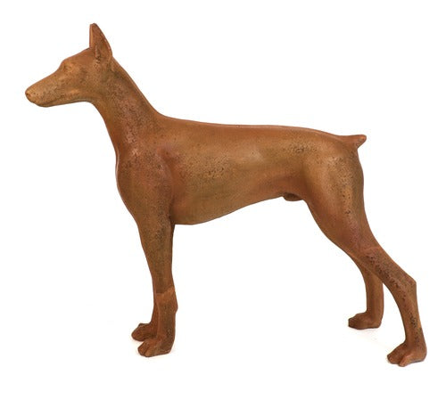 Doberman Dog Garden Statue (32 - Inch) Side View
