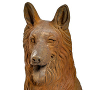 German Shepherd Dog Garden Statue (30 - Inch) Side View