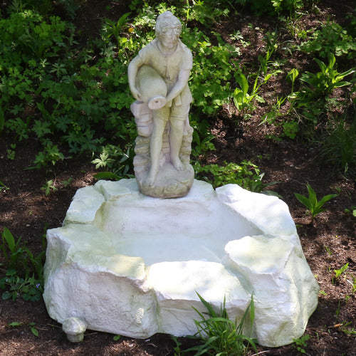 Rocky Pond Garden Statue (Small) (9 - Inch)