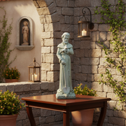 Garden Savior Statue (26 - Inch) Side Angle