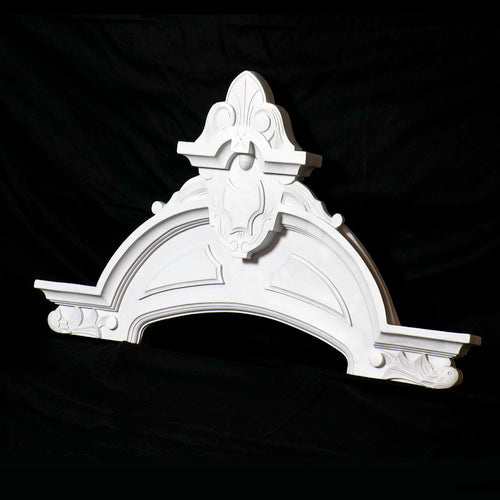 Cortland Over Door Outdoor Plaque (35.0 - Inch) Other Angle