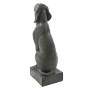 Watchful Dog Garden Statue (29 - Inch) Different Angle