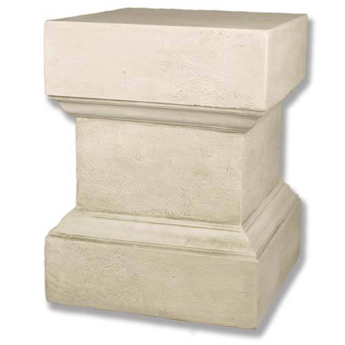 Weathered Square Pedestal 20 Outdoor/Indoor Statue