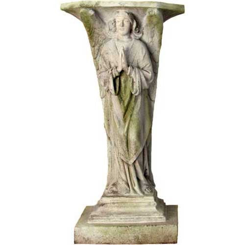 Devotion Angel Prayer Ped 38 Outdoor/Indoor Statue