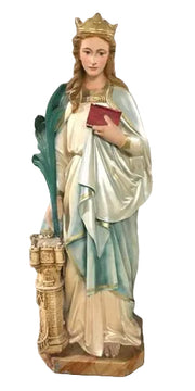 Saint Barbara Religious Statue (43 - Inch)