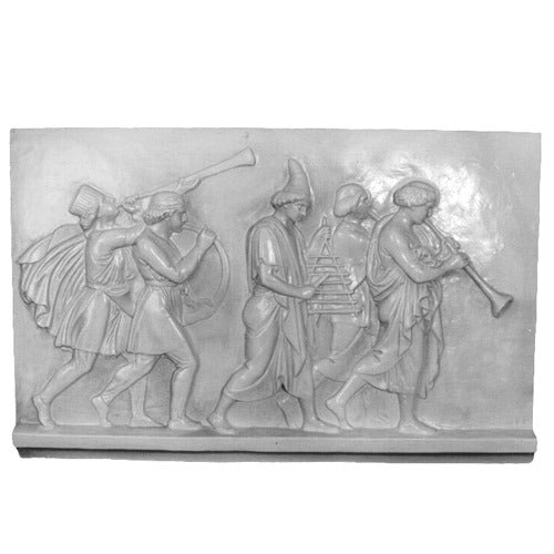 Musicians March Slab Viii Outdoor/Indoor Statue