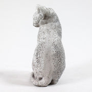 Cat Garden Statue (13 - Inch) Side View