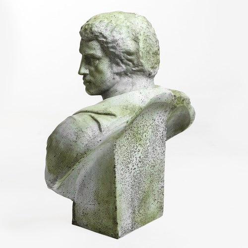 Brutus Bust Display Decor (33 - Inch) Side Angle View