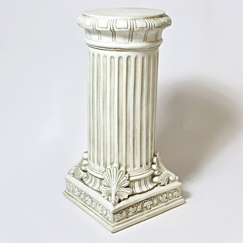 Fancy bottom leaf pedestal Outdoor/Indoor Statue