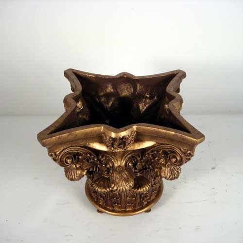 Corinthian Round Planter Outdoor/Indoor Statue