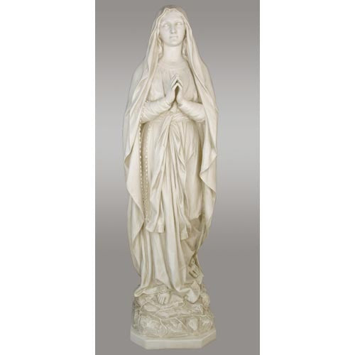 Our Lady Of Lourdes 71"" H Outdoor/Indoor Statue