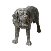 St Bernard Dog Garden Statue (31 - Inch) Different Angle