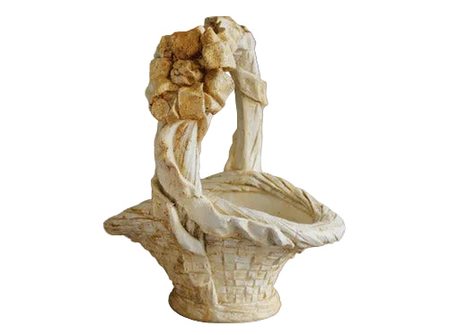 Basket With Bow On Top Statue (21.5 - Inch)