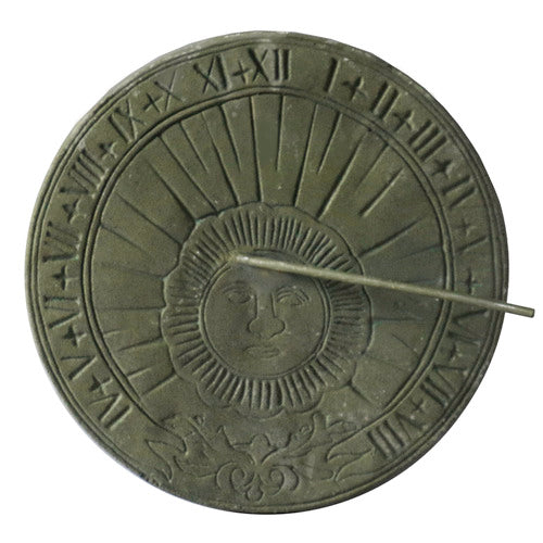 Sundial Statue (8 - Inch) Side Angle