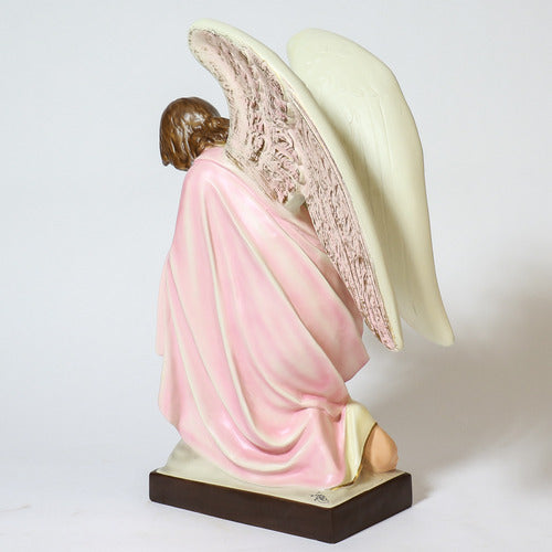 Bowing Church Angel Outdoor Statue (28 - Inch) Different Angle