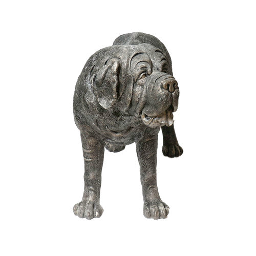 St Bernard Dog Garden Statue (31 - Inch) Side View
