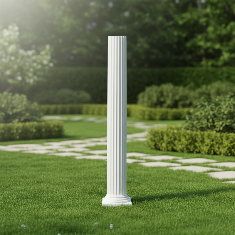 Column Shaft Outdoor Statue (13-Inch Diameter) (170-Inch)
