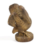 Pelican Bird Garden Statue (18 - Inch) Side View
